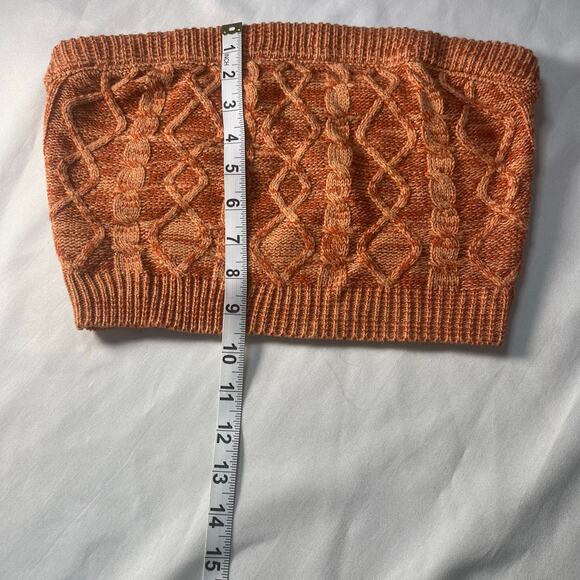 Lulus-made with love sweater tube top size small preowned - Picture 2 of 6